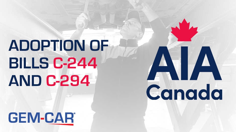 AIA Canada announces the passing of Bill C-244 and Bill C-294